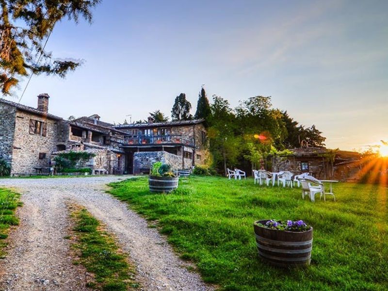 Agriturismo Weingut il Cocco in der Nähe von Montalcino