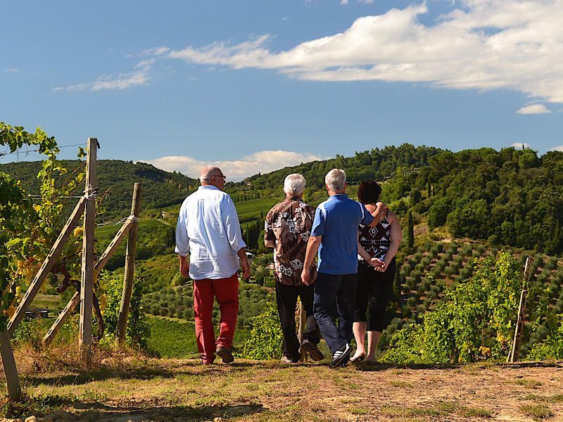 San Gimignano & Chianti Weintour mit Mittagessen ab Florenz