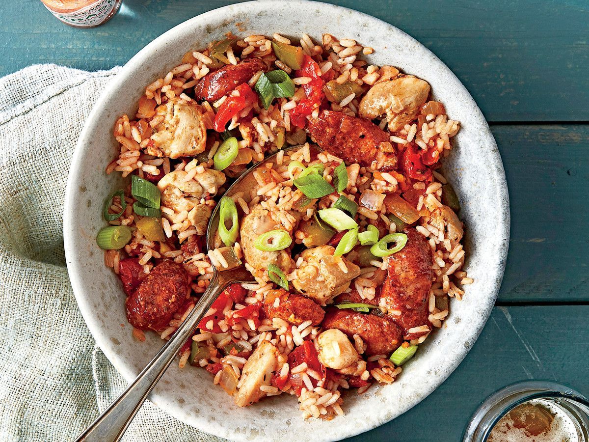 Chicken Sausage Jambalaya