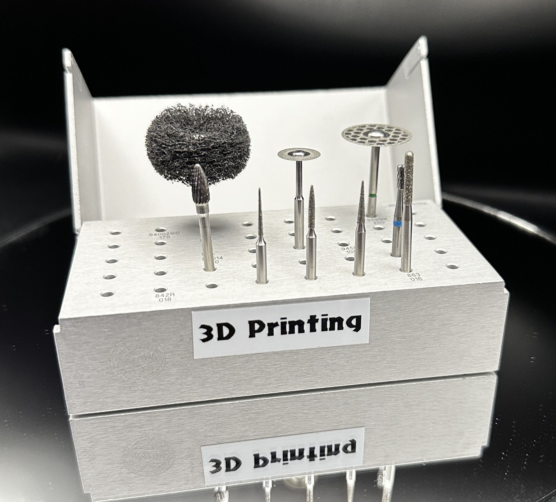 3D Print Finishing Bur Block