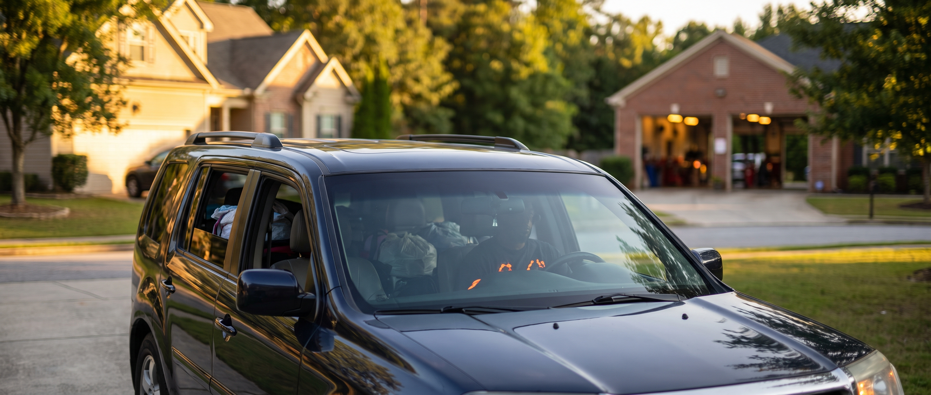 Check engine light after vacation driving warning near Buford, GA.