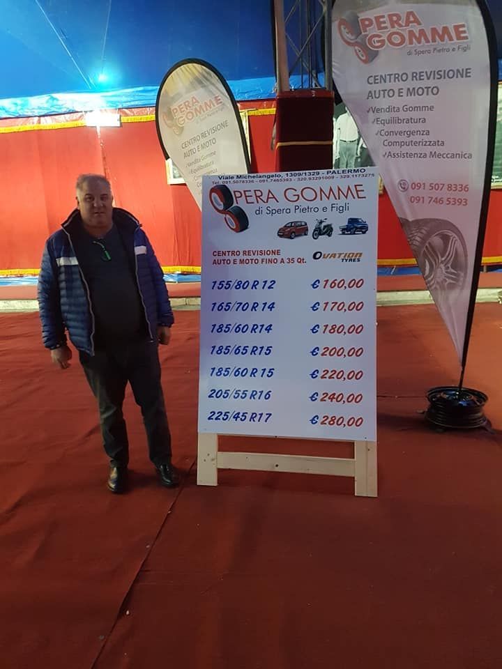 Spera Gomme listino prezzi