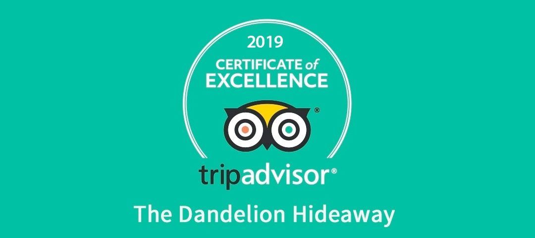 Trip Advisor Certificate of Excellence