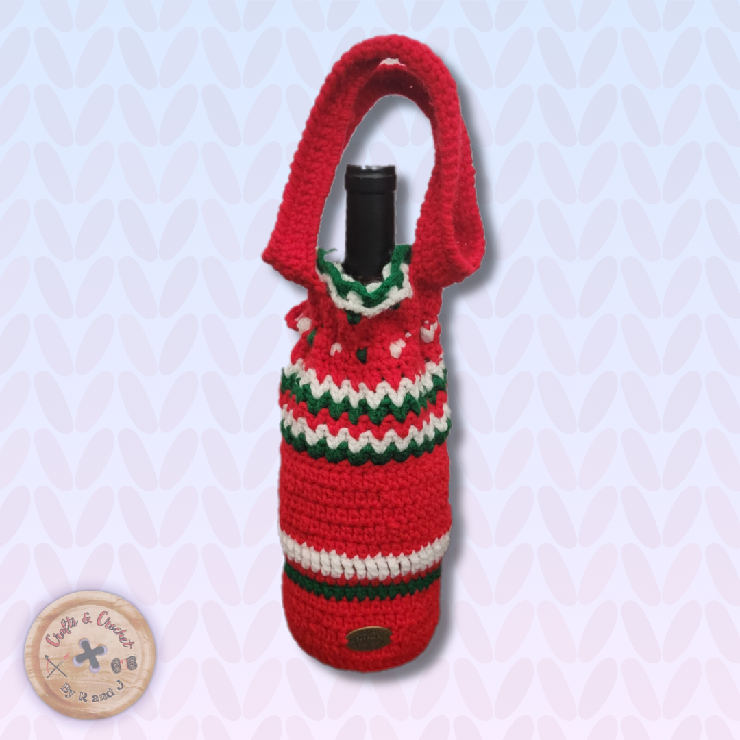 Holiday Wine Bottle Holder
