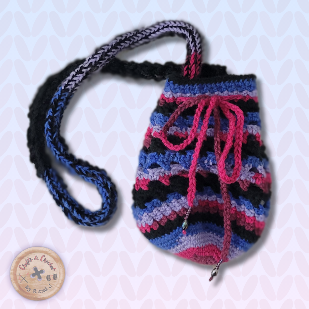 Crochet Purse with Shoulder Strap