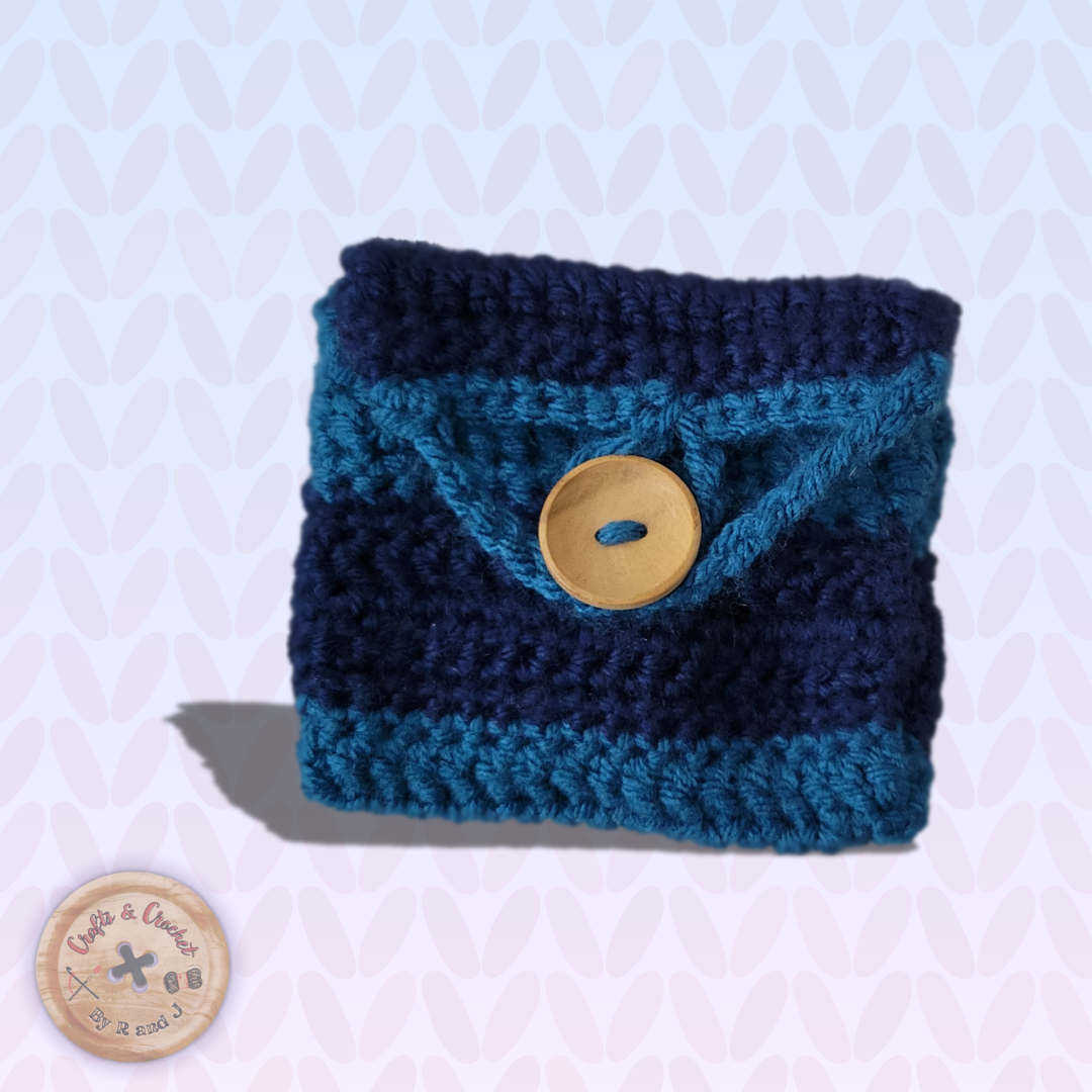 Dark Blue Crochet Handbag