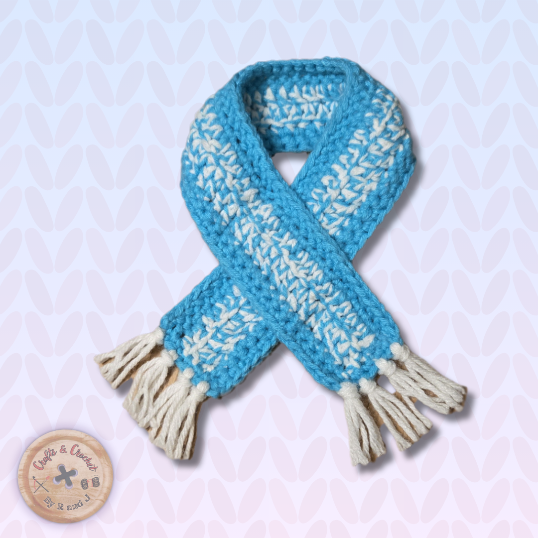 Light Blue Pet Scarf
