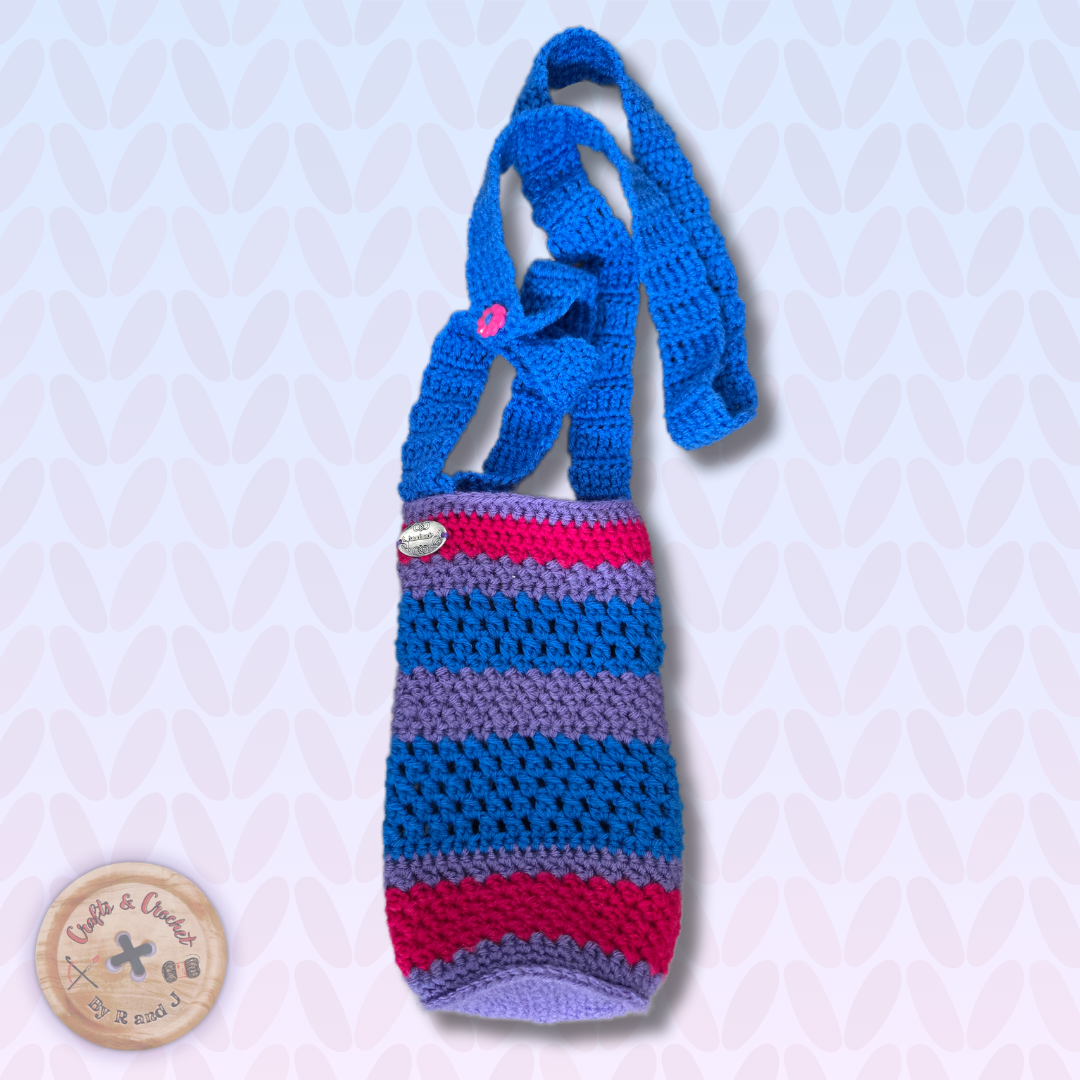 Tri-Colored Water Bottle Holder