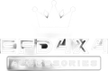 A gold crown is sitting on top of the word weed.