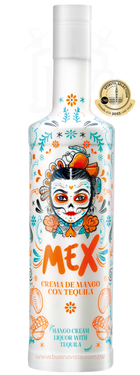 昇龍國際企業/董娘嚴選誠摯推薦【MEX Tequila】龍舌蘭利口酒 - 芒果。由 100% 藍色龍舌蘭酒製成的龍舌蘭利口酒。融合了熟成芒果的熱帶甜香與龍舌蘭的草本基調。口感滑順醇厚，甜而不膩，適合純飲、加冰塊，或加入雞尾酒中增添熱帶風情。立即探索更多精選酒款與優惠，享受優質品酩體驗！