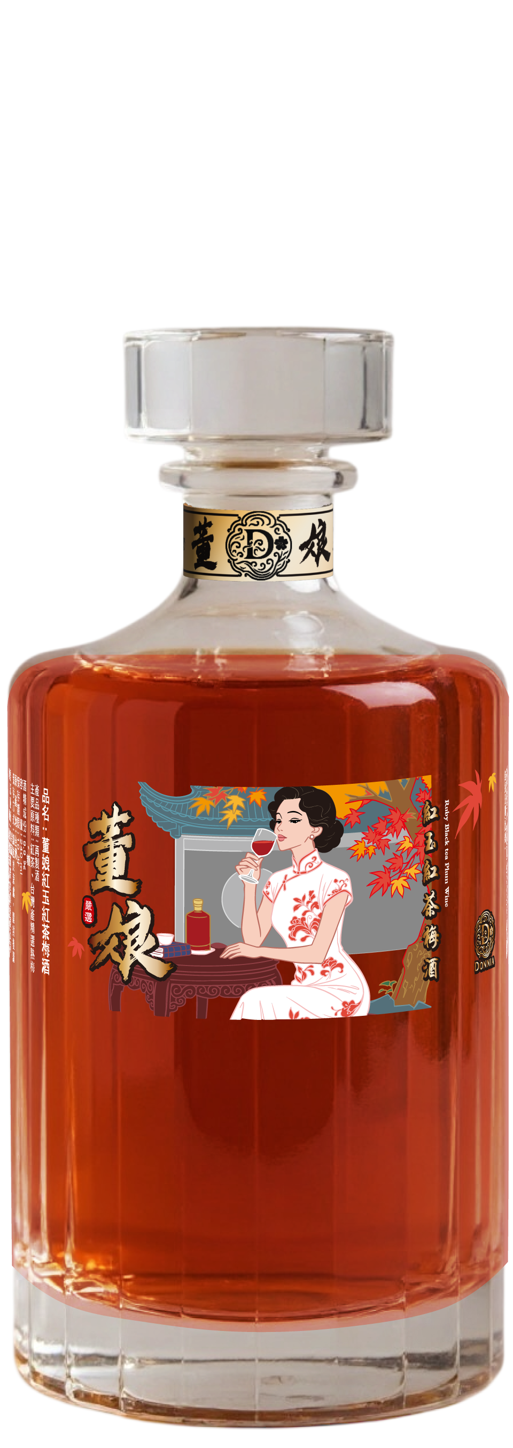 董娘紅玉紅茶梅酒240ml