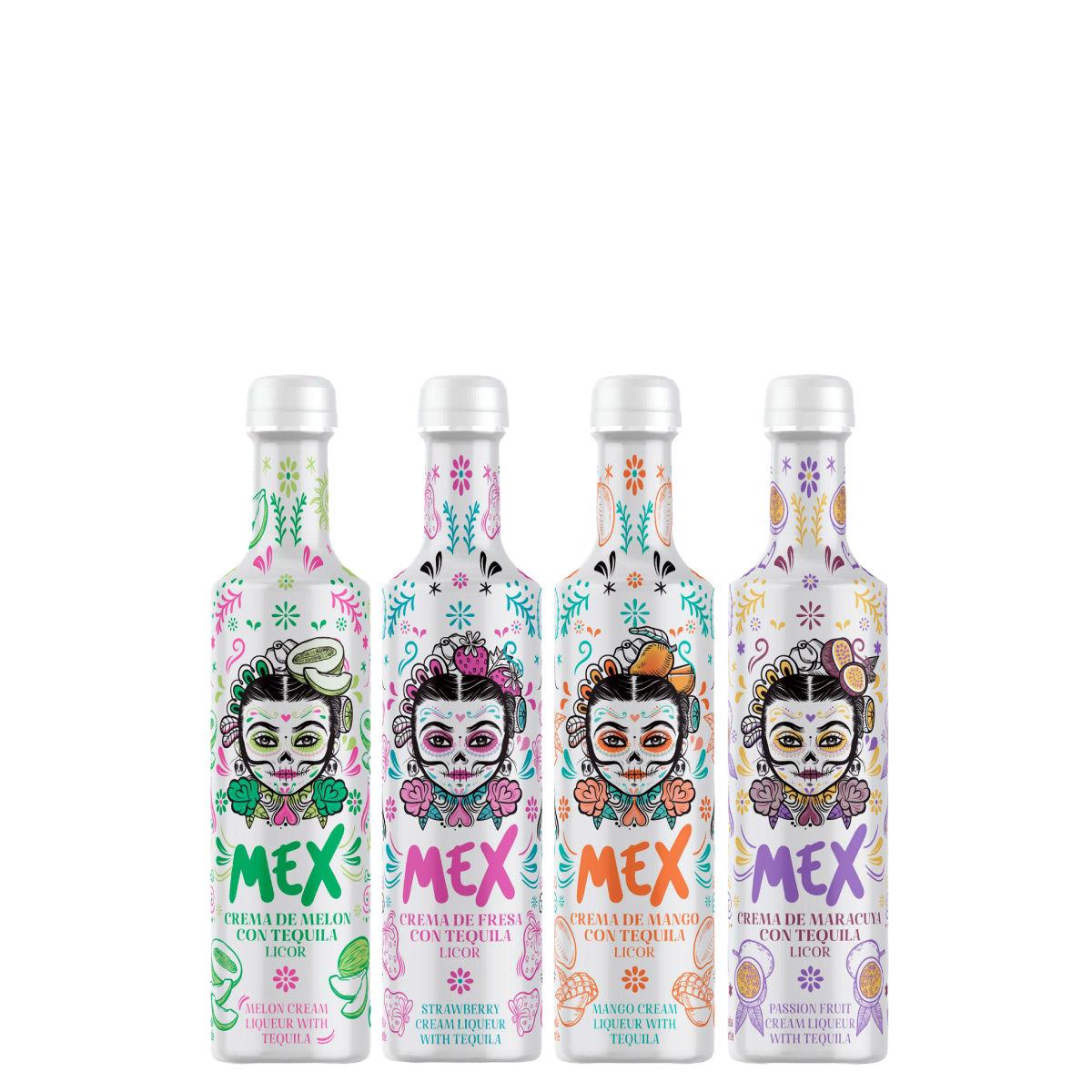 iniMEX 龍舌蘭奶酒，來自西班牙 MEX Cream，以龍舌蘭酒結合奶油與水果風味，酒精濃度約 15%，口感柔順甜香。50ml 迷你瓶設計，適合派對分享、冰鎮直飲與送禮入門，輕鬆享受龍舌蘭奶酒的迷人魅力。