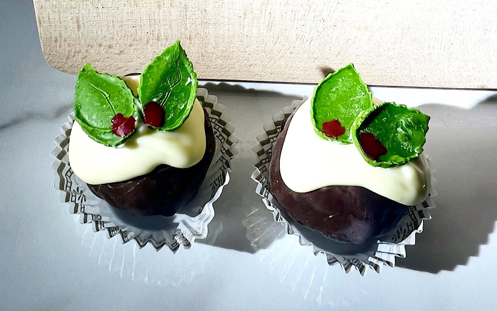Chocolate Xmas Puddings
