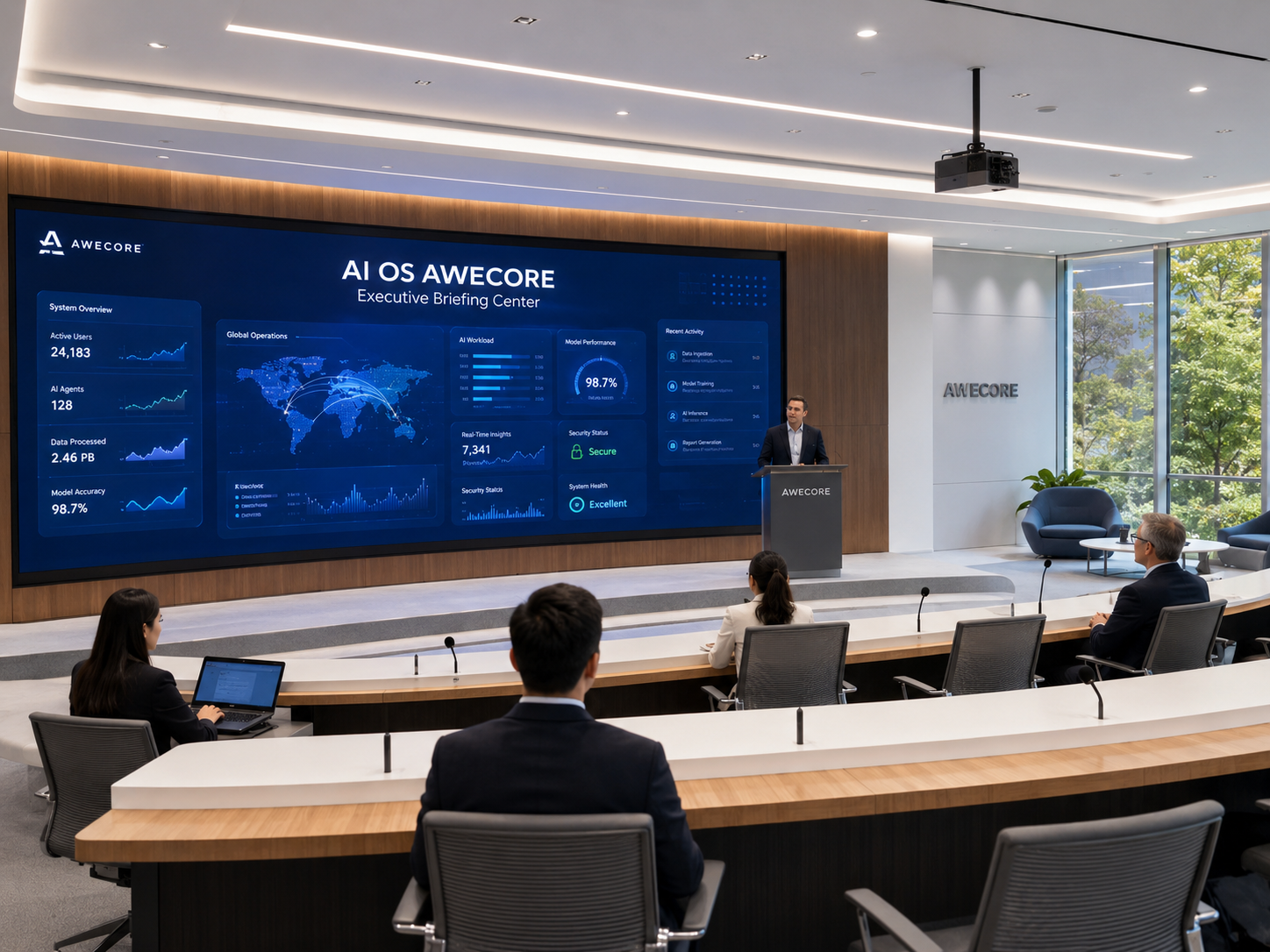 Risk Intelligence — Highlighting operational, technology, legal, cybersecurity, regulatory, supply-chain, and strategic risks.