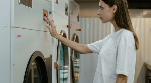 Professional wash, dry, and fold laundry service at Laundry Loop Cypress