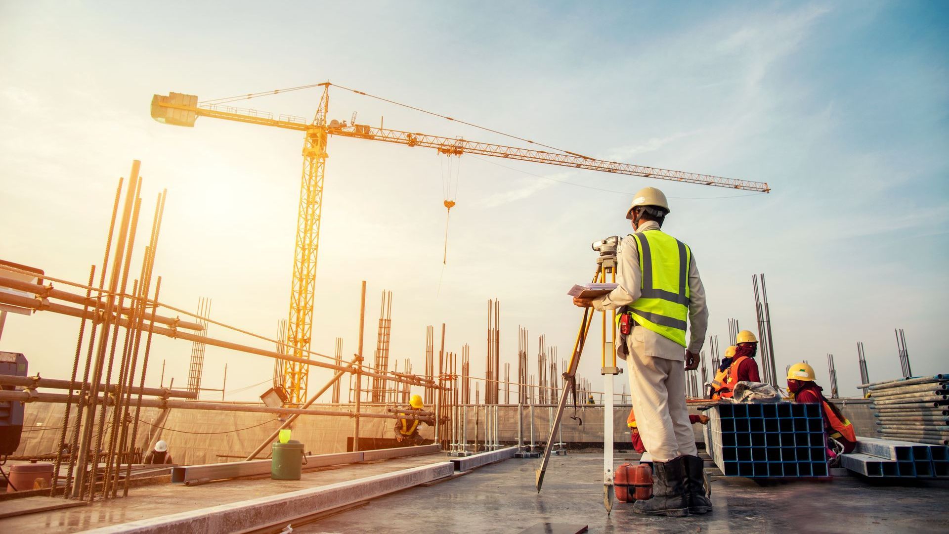 Engineers on a site