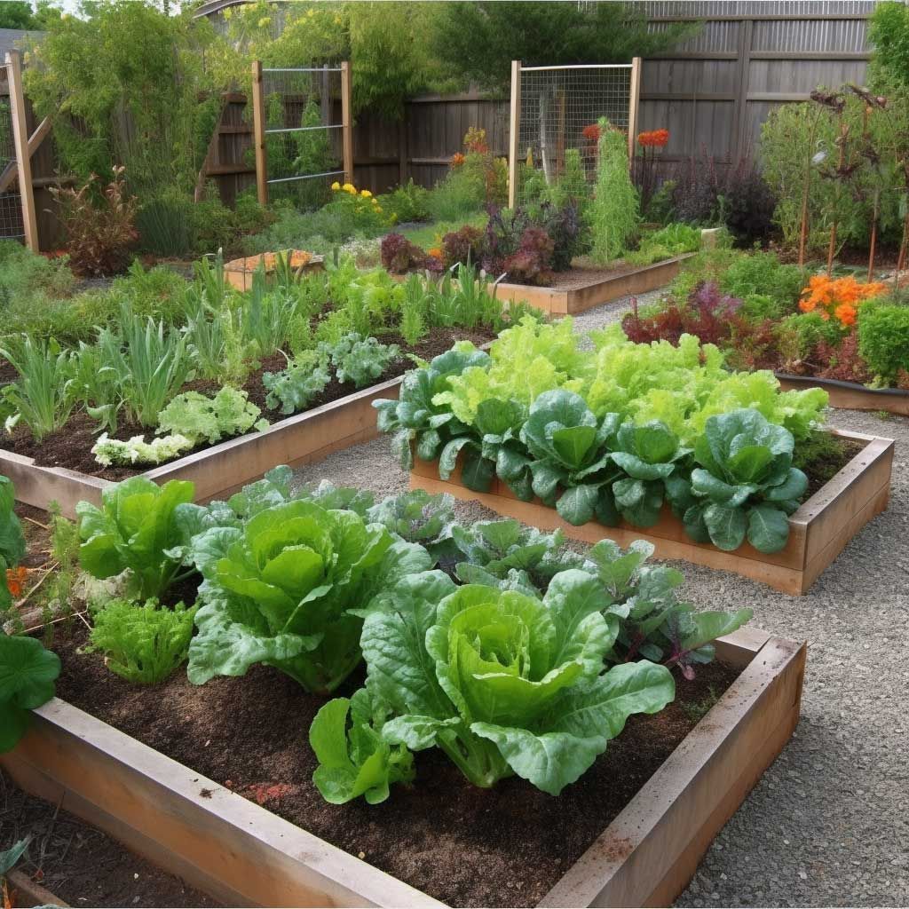 Discover emerging trends in backyard living, including edible gardens, multipurpose spaces, energy-efficient designs, and innovative landscaping techniques for a sustainable, functional, and stylish outdoor oasis. A garden filled with lots of vegetables including lettuce