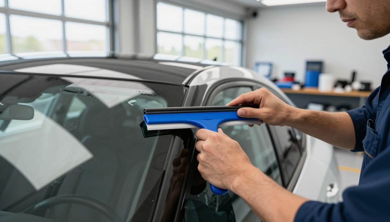 UV protection tint on vehicle glass