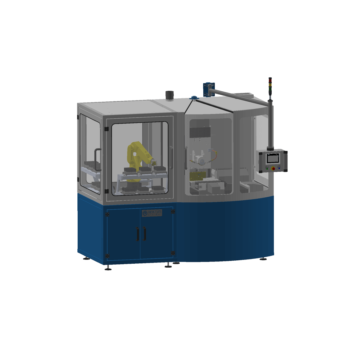 Weldon Grinding Machine - Reintjes Systems, Manders Automation en TechNiessen