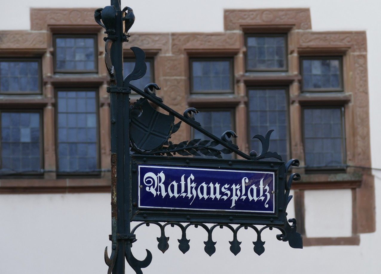 Straatnaambord voor