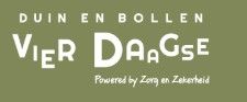 Logo for Duin en Bollen Vierdaagse, featuring text on a green background.