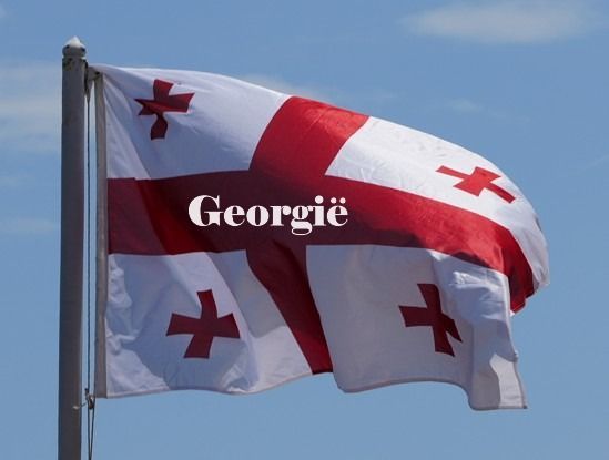 vlag van Georgië
