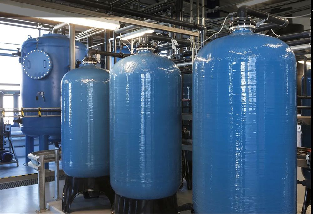 Commercial water filtration system