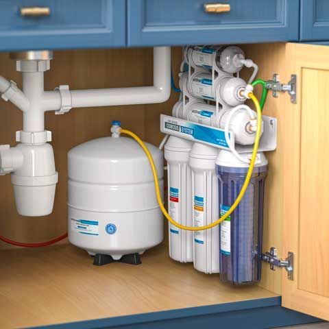Reverse osmosis water purification system