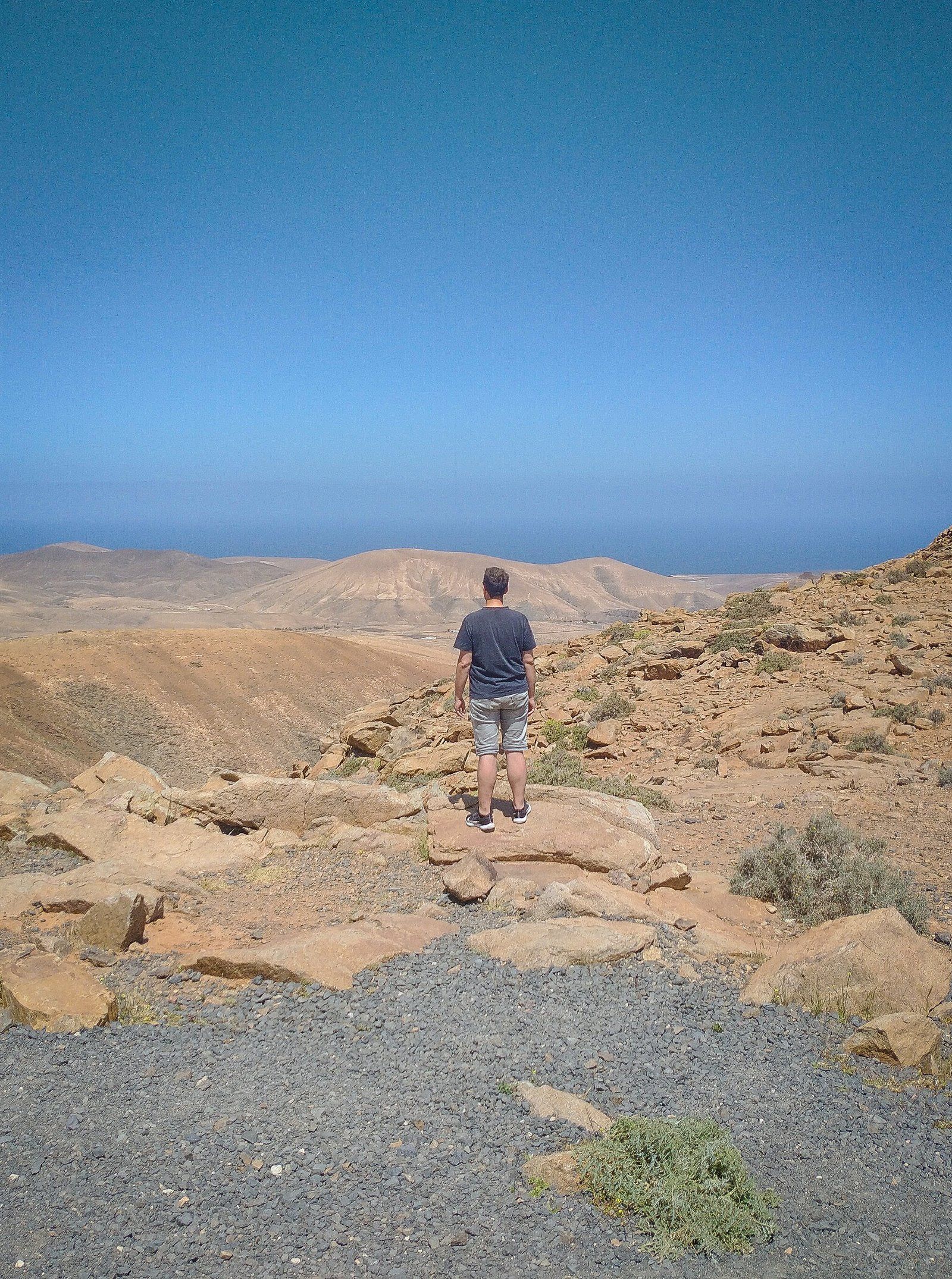 Aussichtspunkt Mirador Risco de las Penas auf Fuerteventura im Bezirk Betancuria