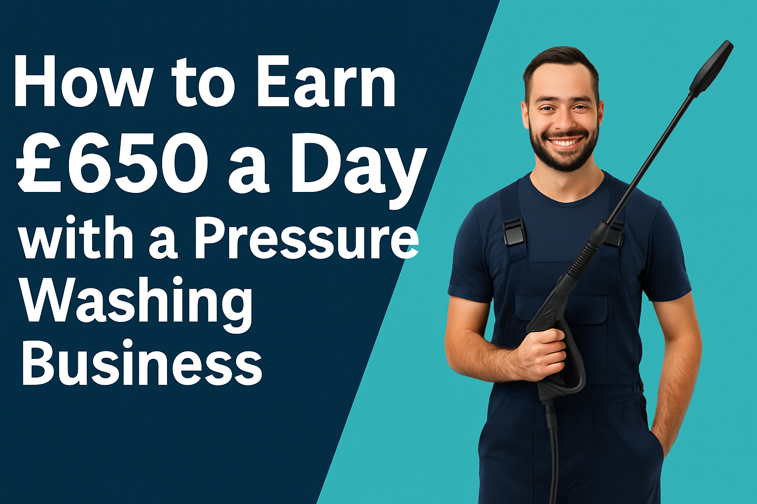 How to Earn Up to ยฃ650 a Day with a Pressure Washing Business