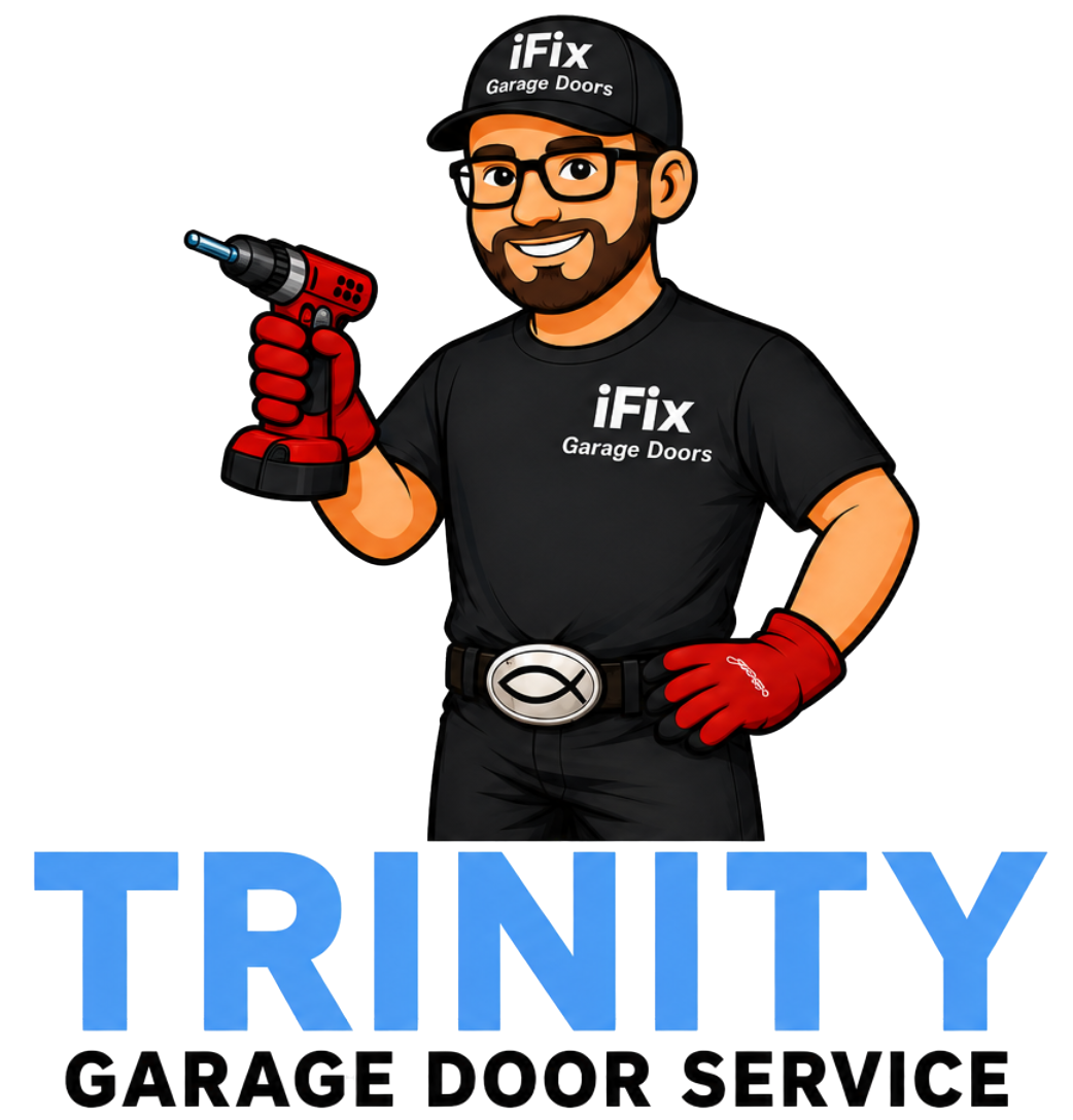 TRINITY Garage Door Service Logo
