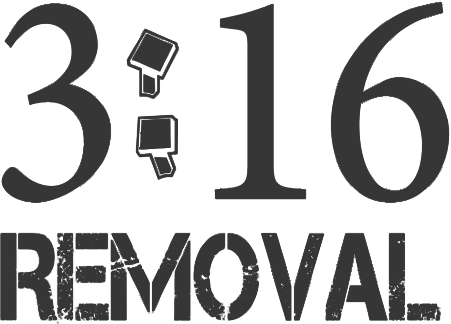 316 Removal logo, junk removal company in Fort Wayne, IN