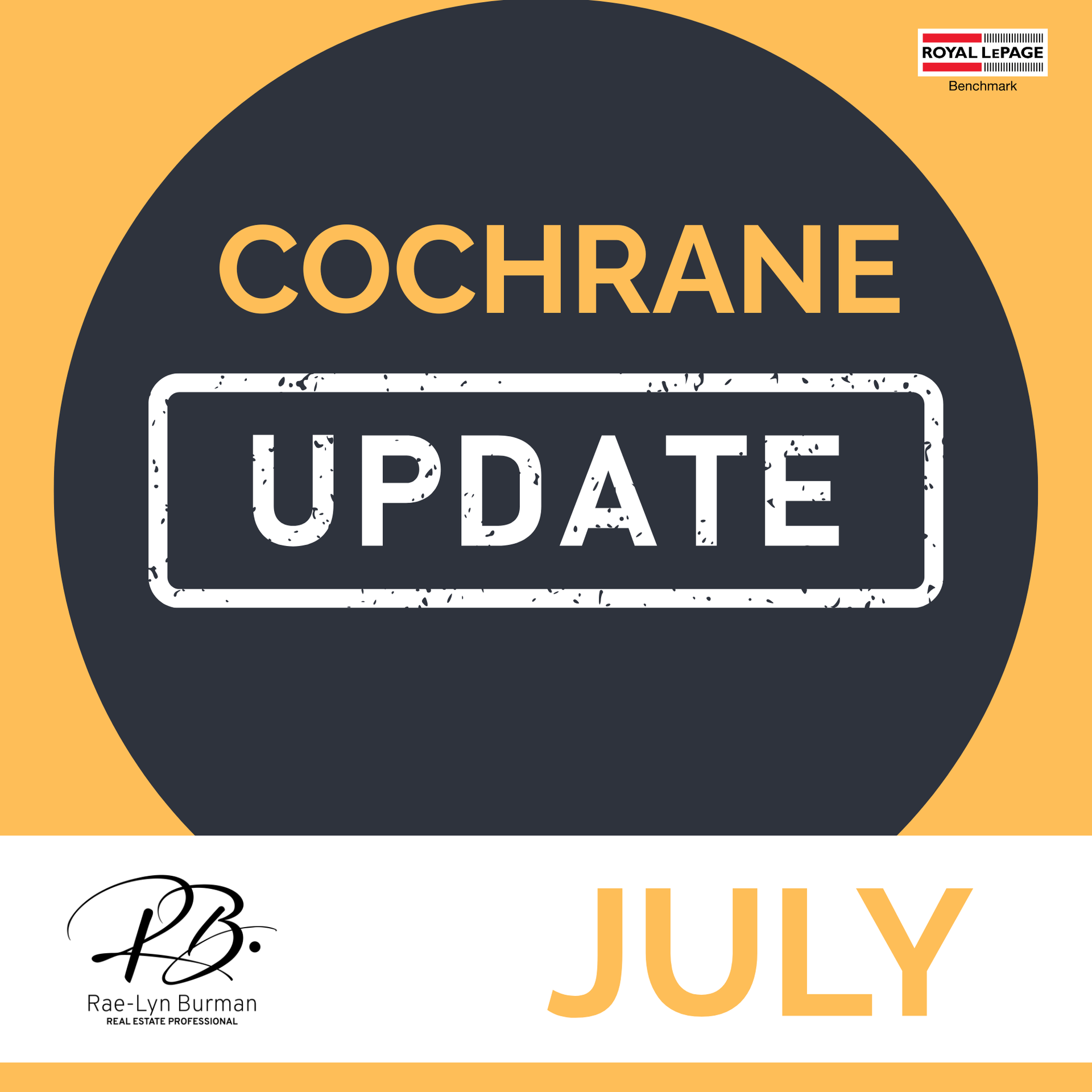 cochrane real estate market update for July 2026