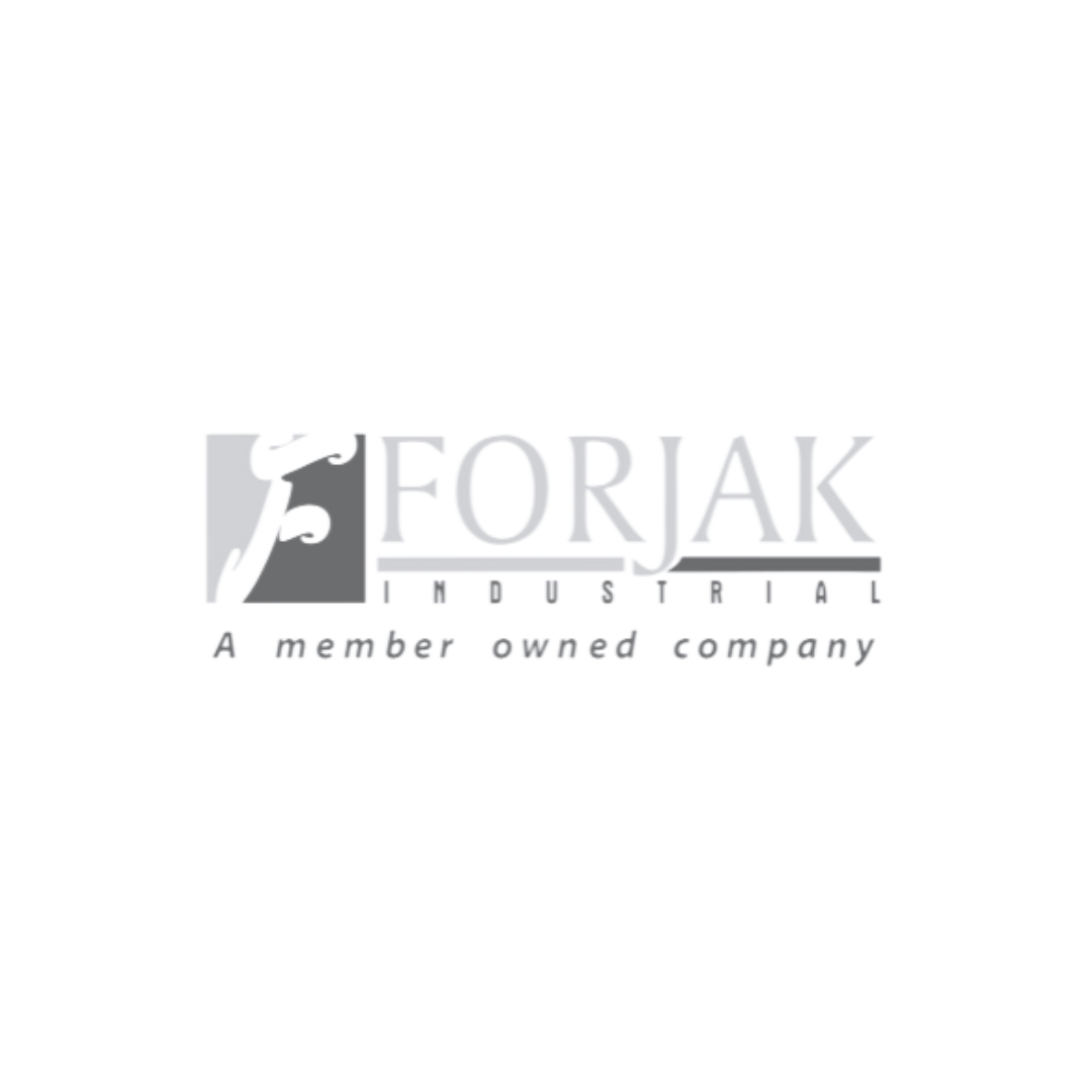 The forjak industrial logo is a member owned company