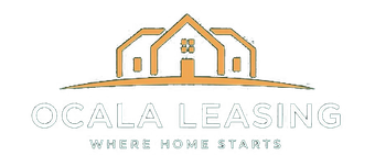 Ocala Leasing logo with gold house icon and gray text, “Where Your Journey…”