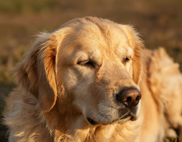 Rosie, senior Lab mix at Sempiternal Sanctuary