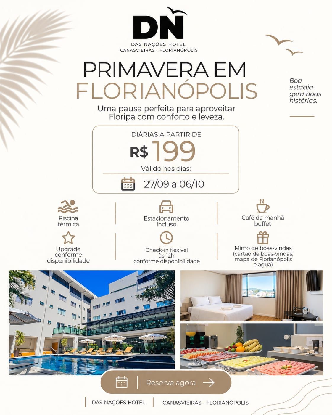 Primaveira em Florianópolis