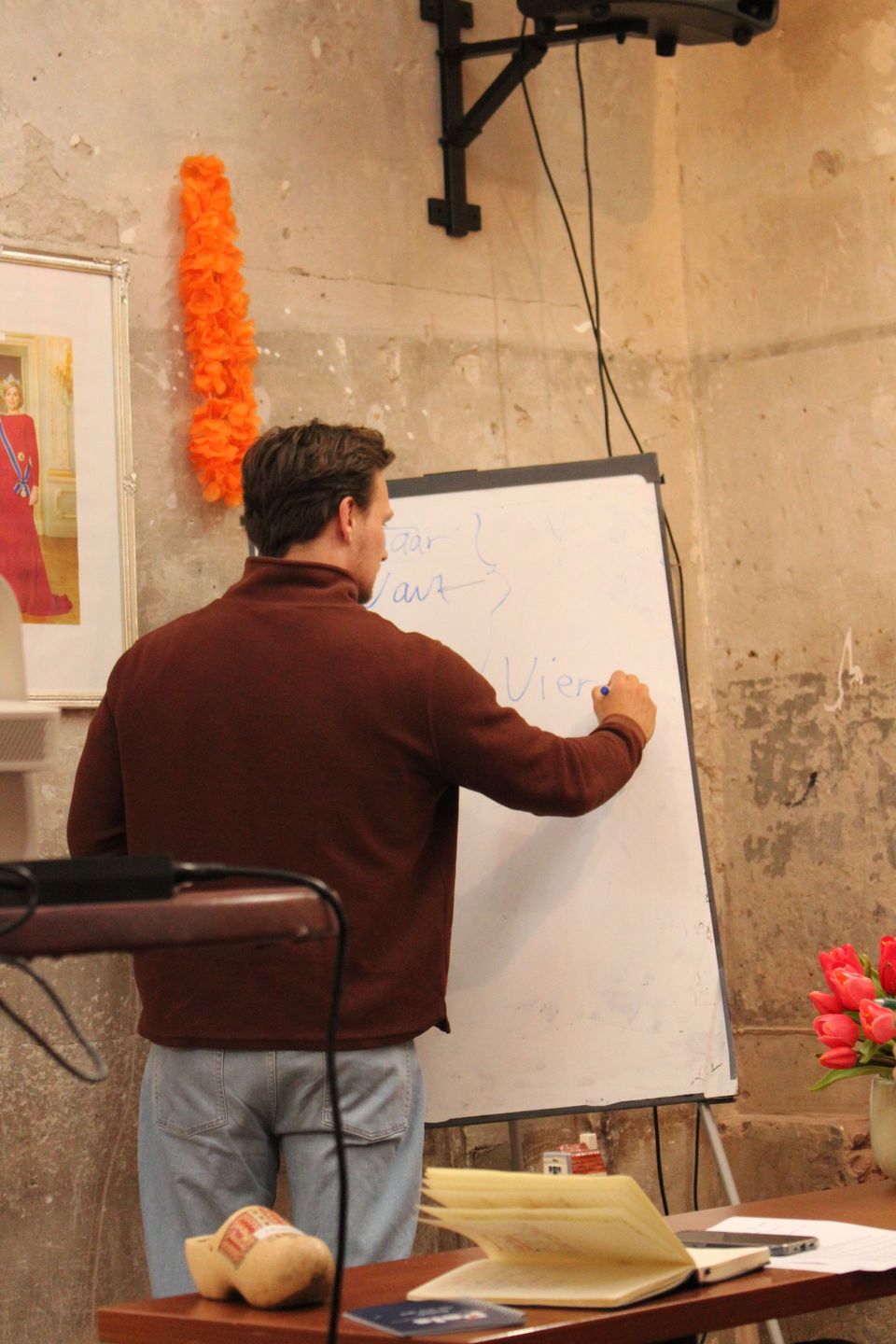 Pieter teaching Dutch | PELS