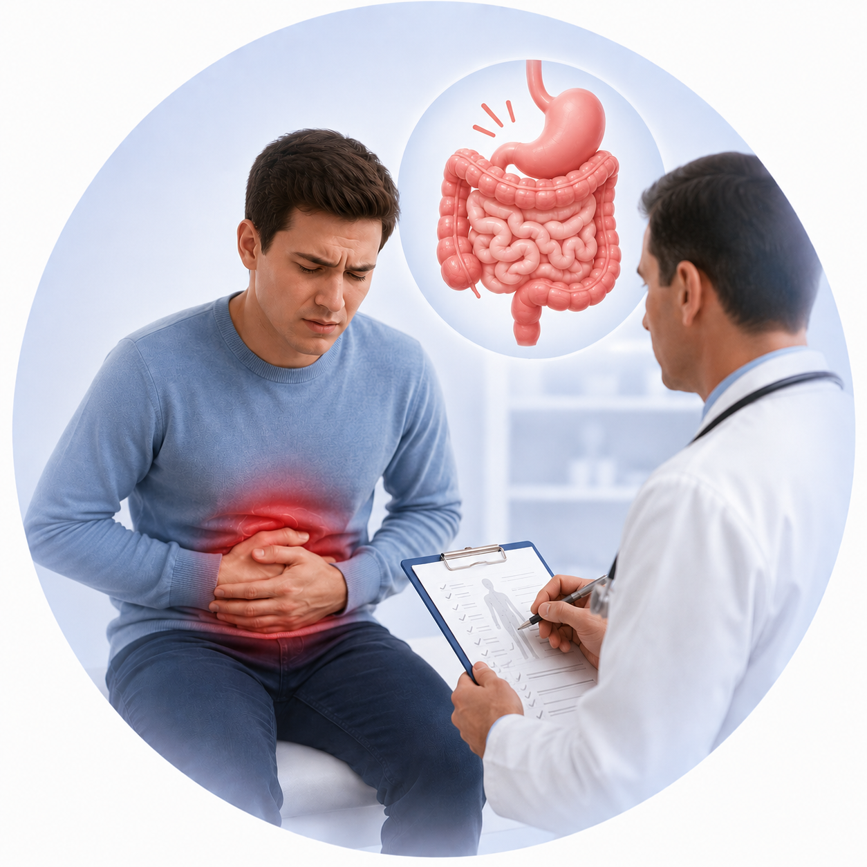Valoración de colitis, gastritis, reflujo y enfermedades digestivas en Guadalajara