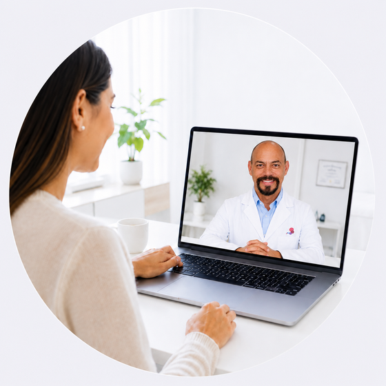 Consulta en línea para enfermedades gastrointestinales, colitis, gastritis y reflujo