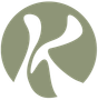 Kamal Logo, a green circle with a white letter k inside of it.