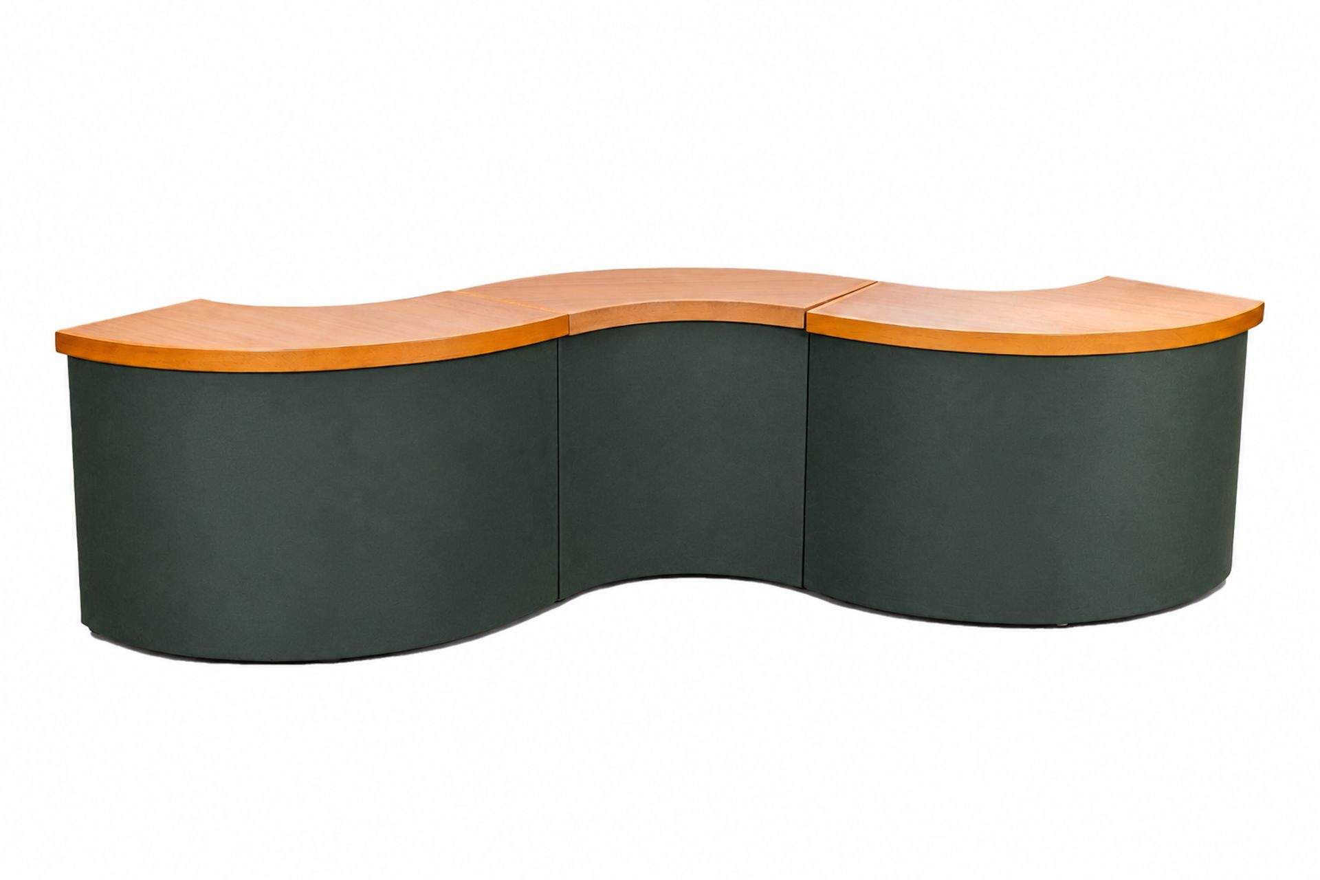 Bar para capa veludo verde 