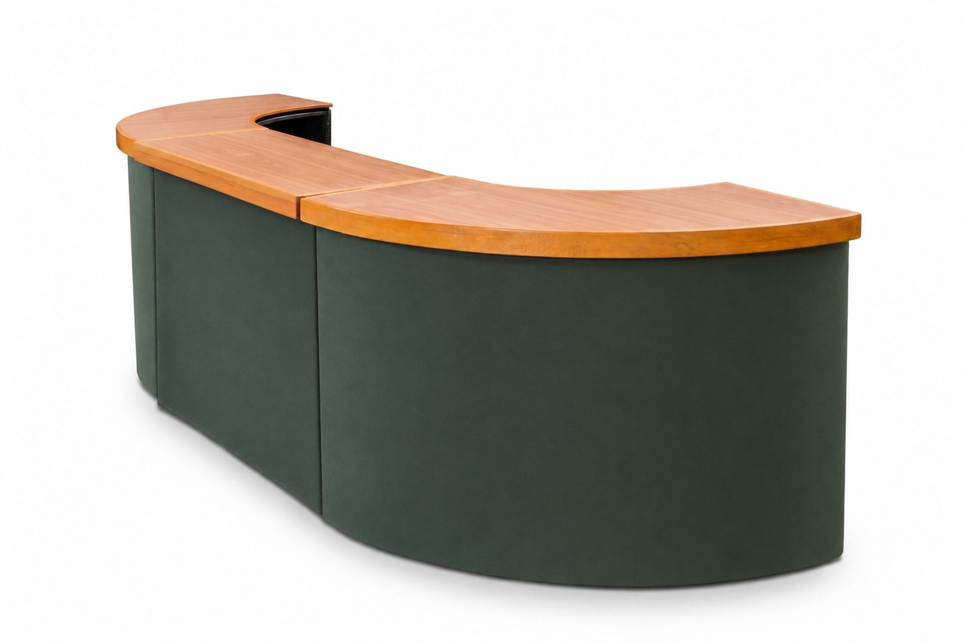 Bar para capa veludo verde