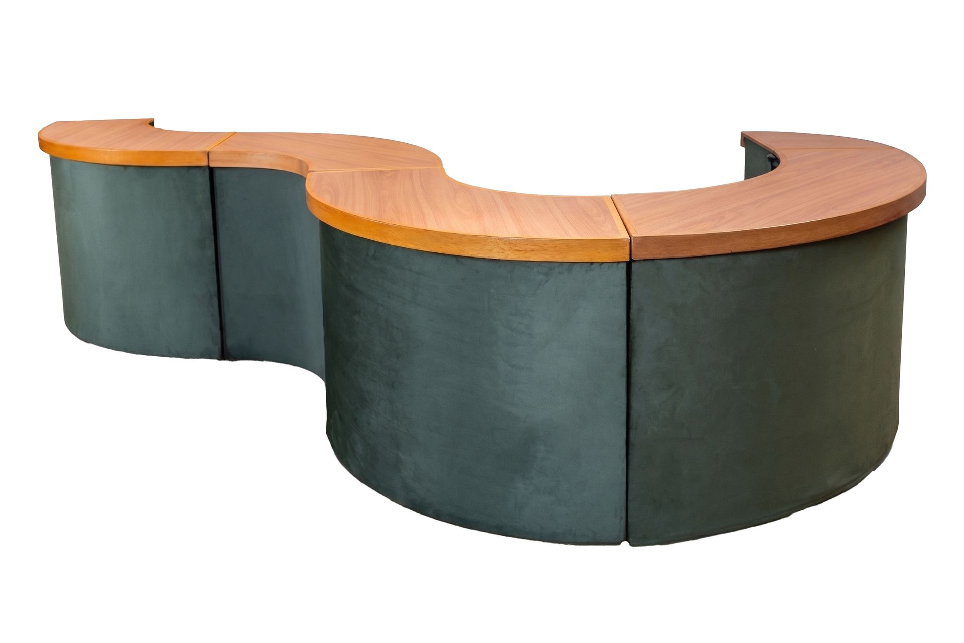 Bar para capa veludo verde 