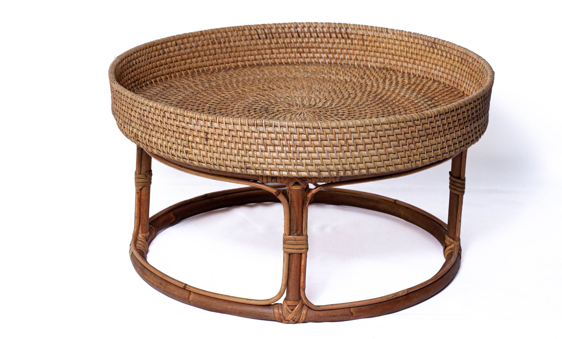 Bandeja Alta Rattan