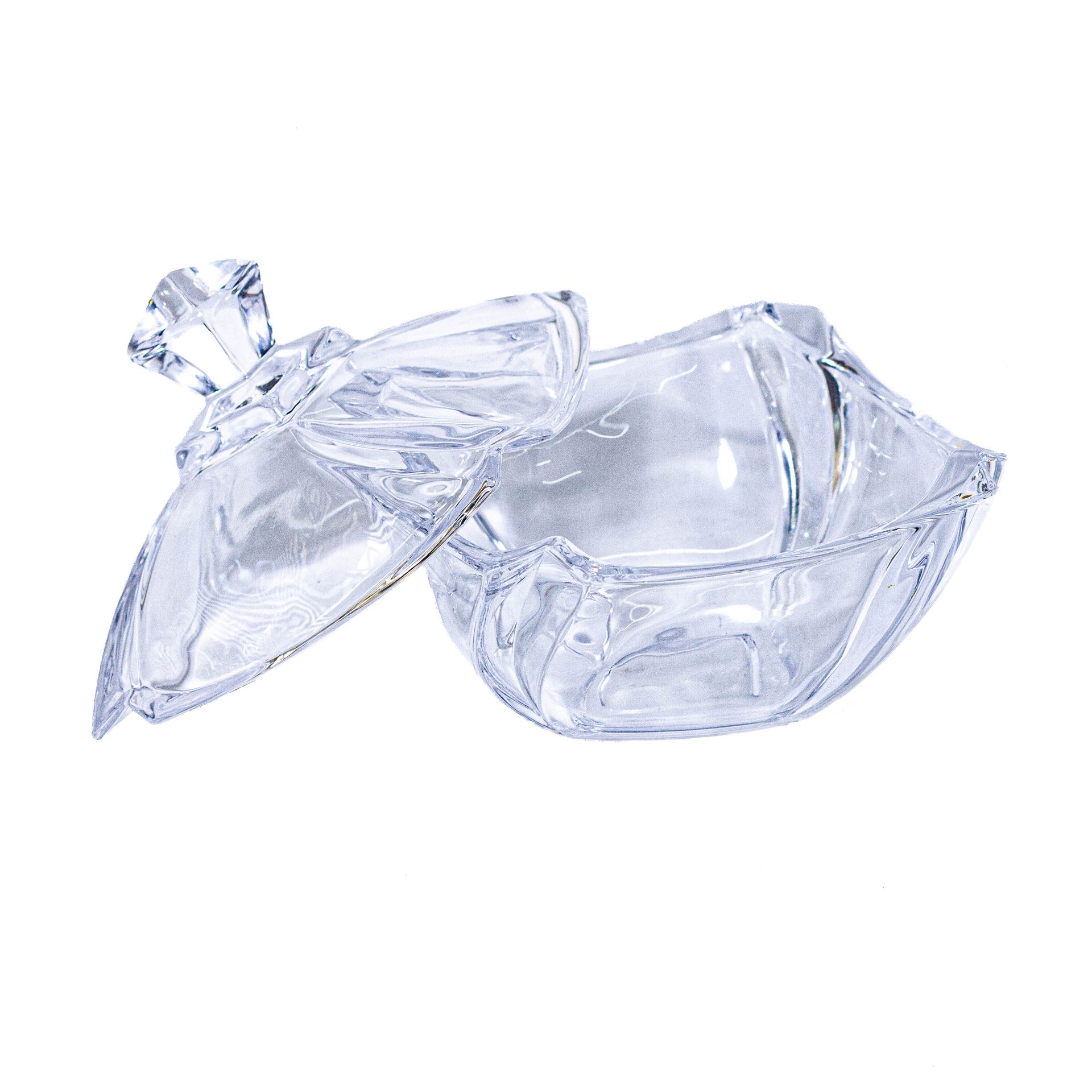 Compoteira Cristal Quatro Pontas