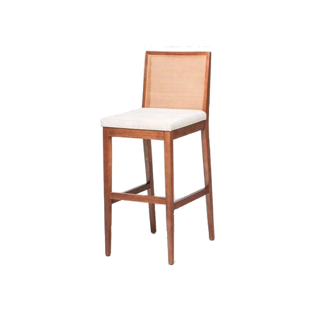 Banqueta Alta Telinha Madeira