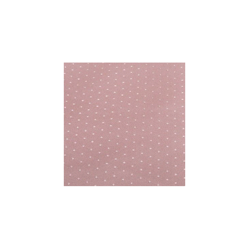 Toalha Brocado Pois Rosa