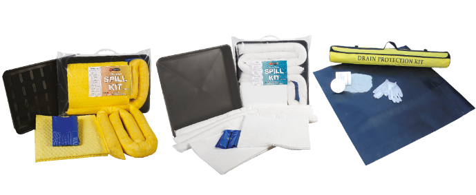 Drip Tray And Drain Protection Spill Kits