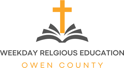 Orange cross over an open book,